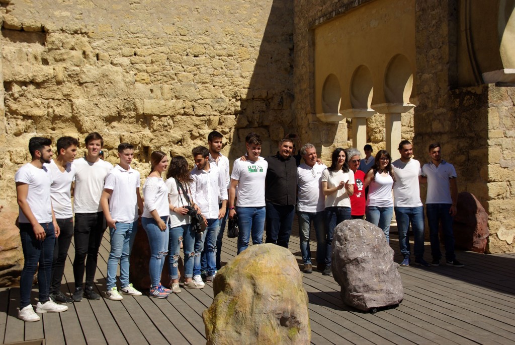 Desplazamientos. Grupo de voluntarios.